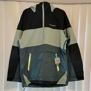 NWT Columbia Sportswear Men’s Colorblock Pullover Anorak Medium